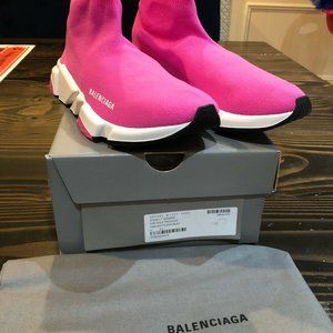Pink Balenci Trainers